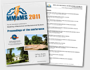 Proceedings of the conference MMaMS 2011